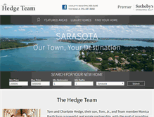 Tablet Screenshot of hedgeteam.com
